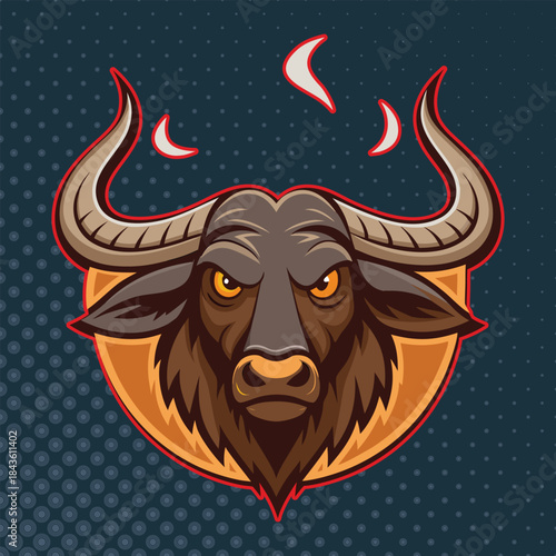 Regal Dragon Mascot Illustration with Golden Crown, Symbolizing Power and Majestic Fantasy