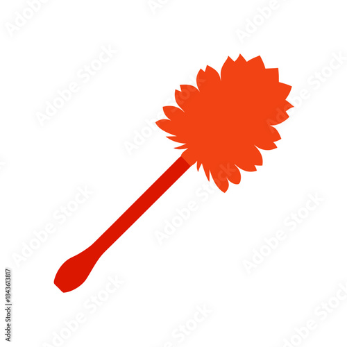 vector clip art duster on white background for web and graphic design