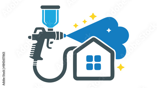 Spraying cleanliness on a home