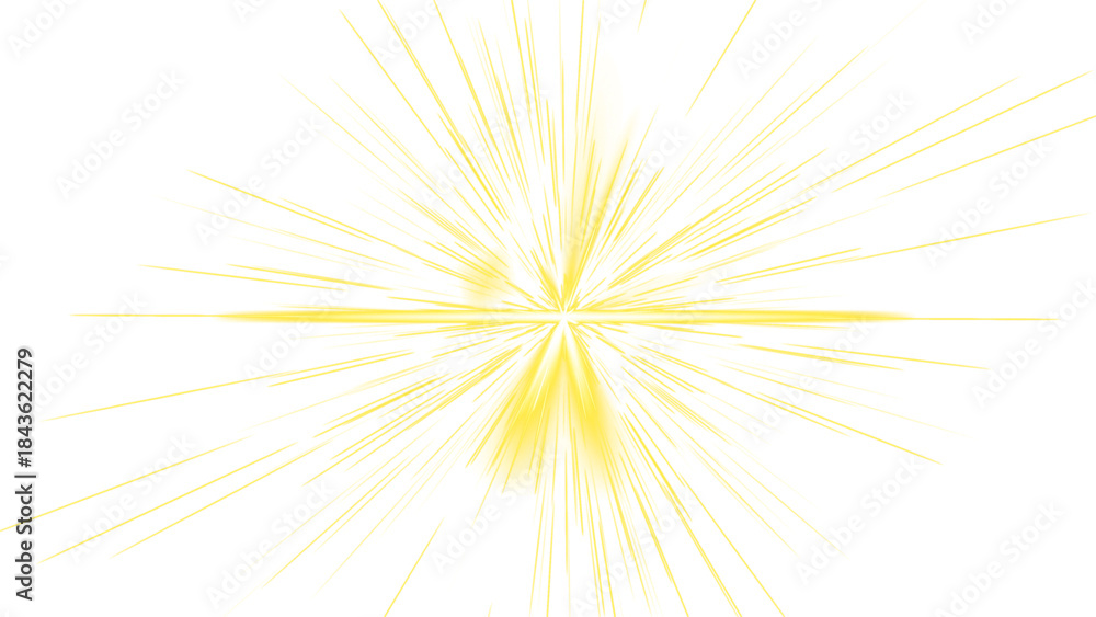 Fototapeta premium transparent sunlight with lens flare effect. 