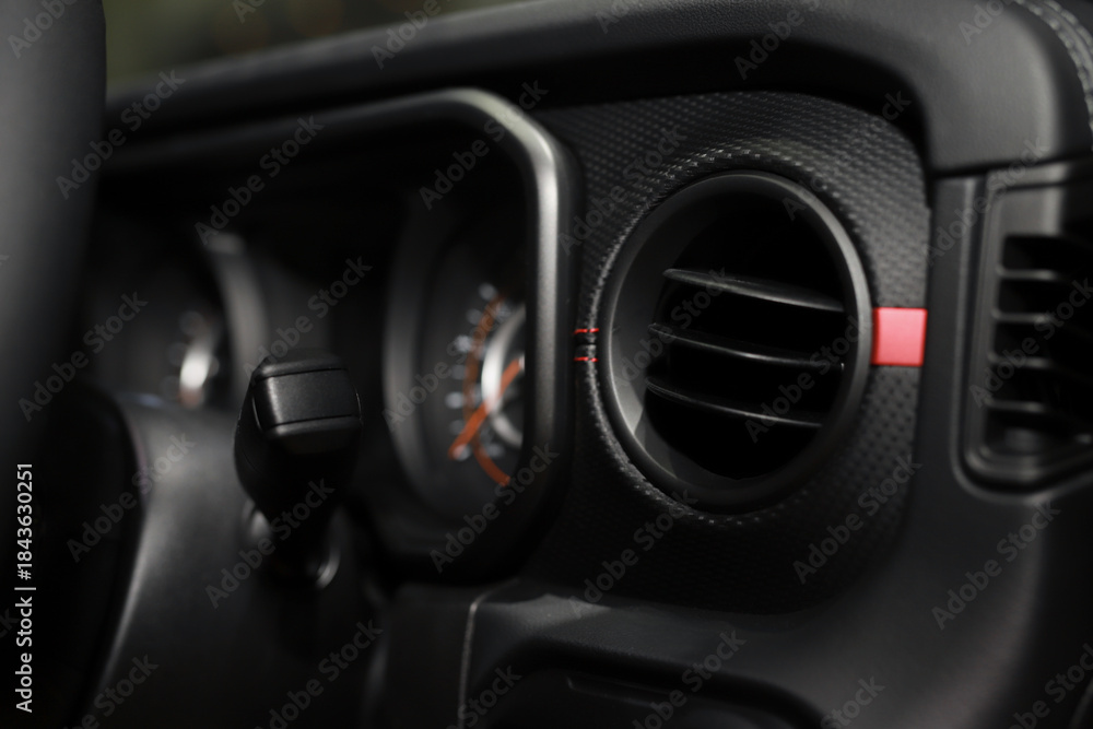 Fototapeta premium Car air conditioning systems should be maintained regularly to ensure efficient operation and extend their lifespan.