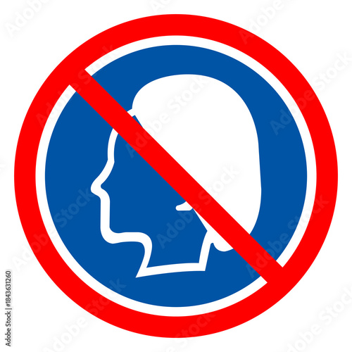 Wear Hair Net Symbol Sign, Vector Illustration, Isolate On White Background Label.EPS10