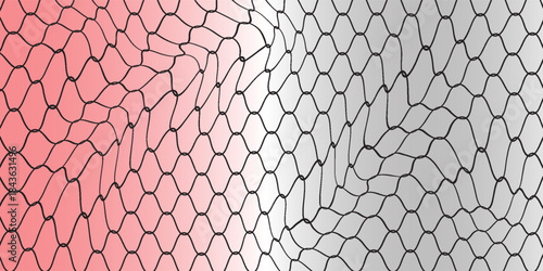 Mesh texture for fishing nets. Seamless pattern for sportswear or soccer goal