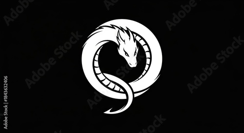 vector illustration of a snake