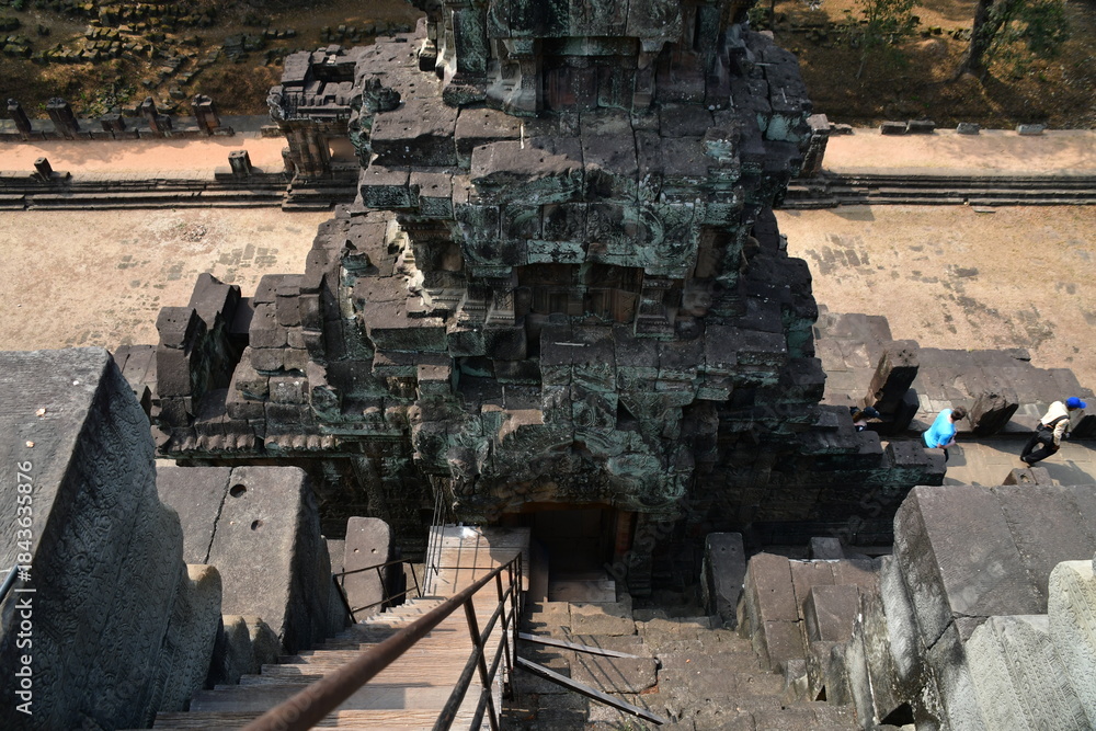 Obraz premium カンボジア シェムリアップ遺跡群 パプーオン