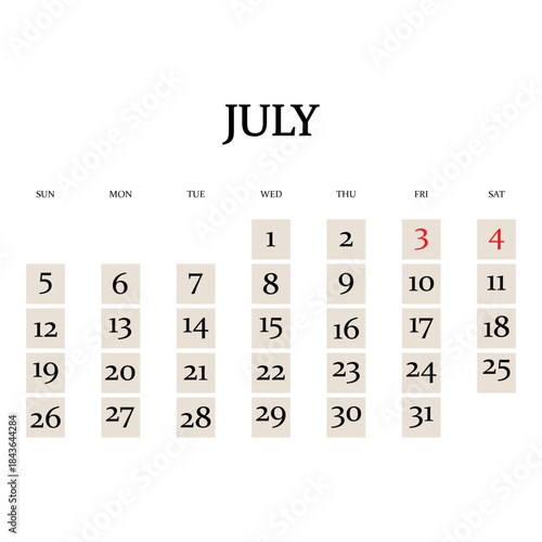 United States 2026 International Calendar Guide