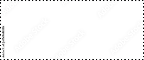 Blank Page Border: Minimalist page framed by a neat, dotted border, perfect for conveying a sense of organized simplicity. 