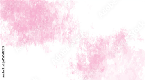 Soft pink watercolor splashes textures abstract background for design and decoration