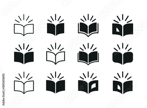 Jesus Faith Icon Set. Faith in Jesus. Icon set. Set Logo of fait