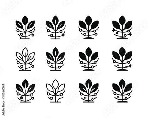 Garden Fairy Light Icons. Adding fairy lights around garden plan