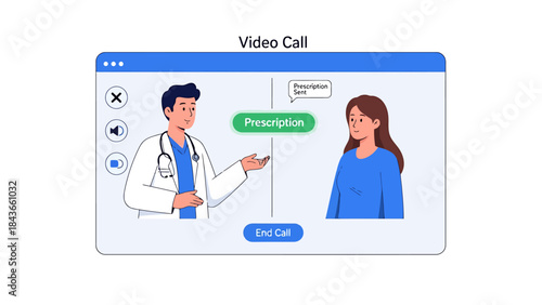 Professional Video Conference Between Business Colleagues Using Computer Screen