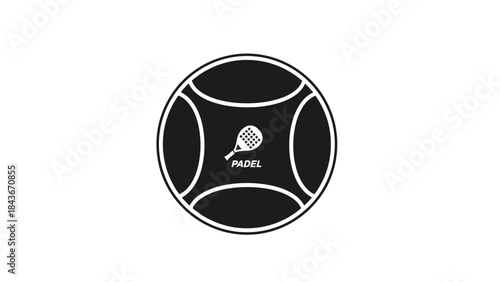 Modern Tennis Ball with Dynamic Design for Sports and Recreation