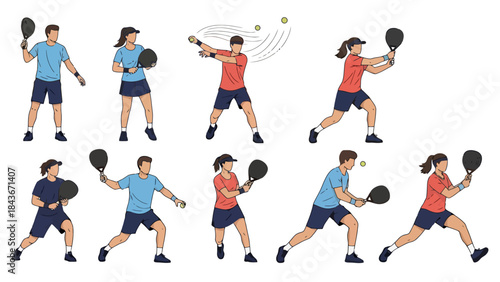 Young People Enjoying Playful Sports and Outdoor Activities in a Bright Dynamic Setting