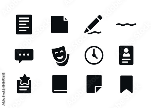 Actors' Essential Icons. Actors