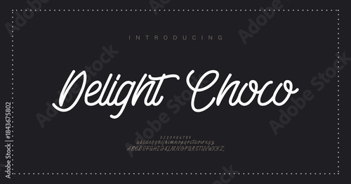 Elegant luxury alphabet font logo. Typography modern classic lettering serif italic fonts decorative wedding vintage retro logos. vector illustration
