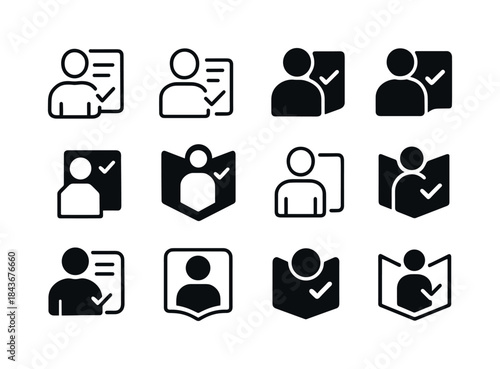 Personalized Learning Icons. Personalized learning platforms. Ic