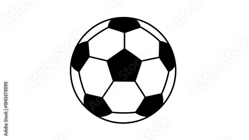 White isolated soccer ball ready for the big game