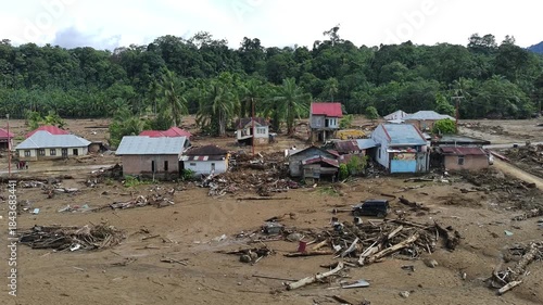 housing was destroyed by flooding