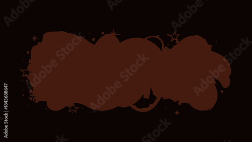 Abstract background with intersecting lines and circles in a warm color palette, modern and stylish