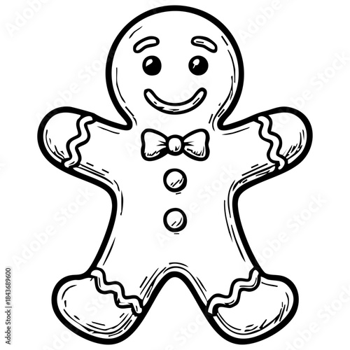 icon lineart Christmas element winter seasons