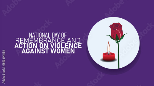 National Day of Remembrance and Action on Violence Against Women Awareness and Tribute