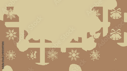 Abstract fluid shapes with rainbow gradient, modern organic forms, creative background for design