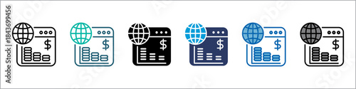 Trade Single Icon Pack Multistyle