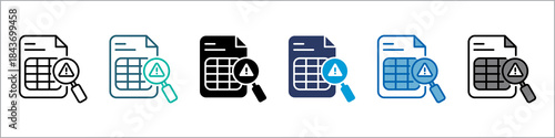 Risk Single Icon Pack Multistyle