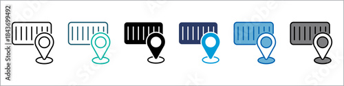Shipment Single Icon Pack Multistyle