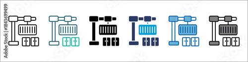 Freight Single Icon Pack Multistyle