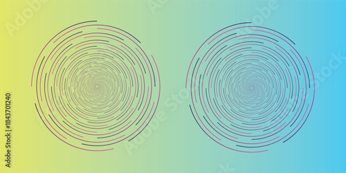 abstract background with circles. halftone design