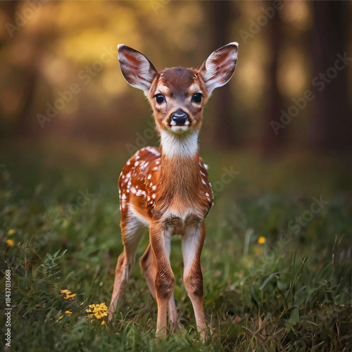 deer in the forest