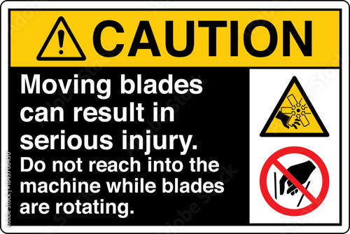 Safety Sign Signage CAUTION M...