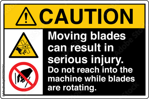 Safety Sign Signage CAUTION M...