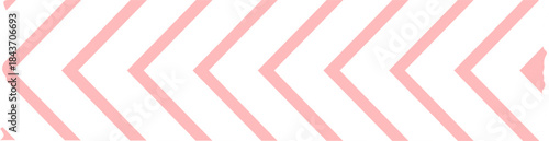 Chevron Pattern Horizontal Banner Vector