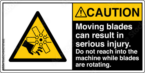 Safety Sign Signage CAUTION M...