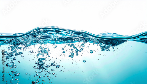 Water Surface with Bubbles