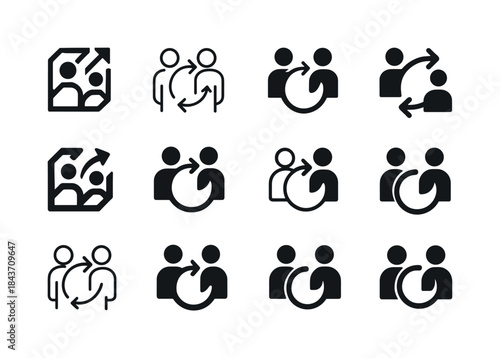 Consulting Logo Variations. Building personal consulting busines