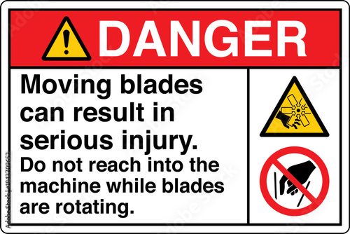 Safety Sign Signage DANGER Mo...