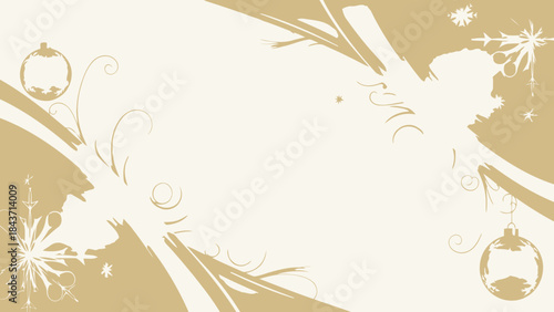 Abstract geometric pattern with interlocking circles and lines in blue and white.