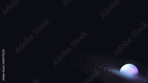 Modern Abstract Background with Colorful Objects - New Pattern Background