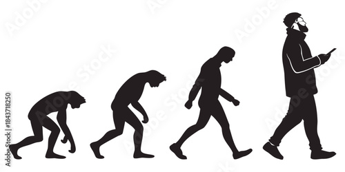 Silhouettes of dancing girls, people, and a young woman, featuring black vector illustrations of athletes and dancers in sport and fitness