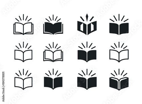 Faith Icon Variations. Faith in Jesus. Icon set. Set Logo of fai