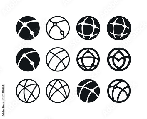 Online Entrepreneurship Icons. Online entrepreneurship. Icon set