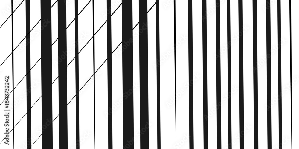 custom made wallpaper toronto digitalSeamless pattern with symmetric geometric ornament. black gray vertical stripes . Seamless black lines on a white background. abstract wallpaper. Digital paper for textile print, page fill. Vector .