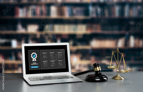 Online product certification, marking a key achievement. Demonstrates commitment to quality and trustworthiness by having product certification passed. brisk