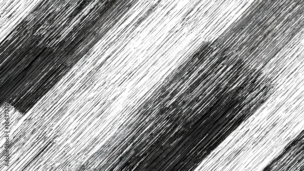 Obraz premium black and white diagonal streaks texture