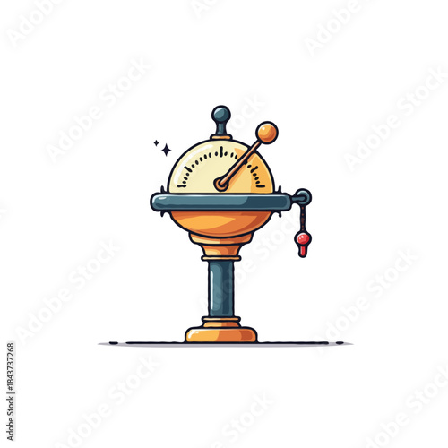 Whimsical mechanical creation featuring clockwork elements and antique design for decorative