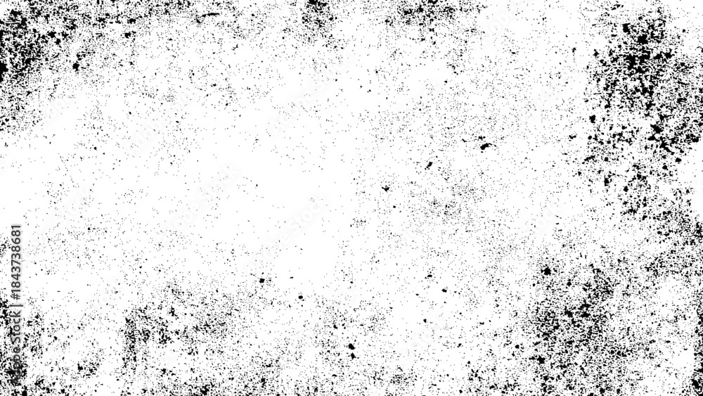 Obraz premium grungy white textured background with black spots