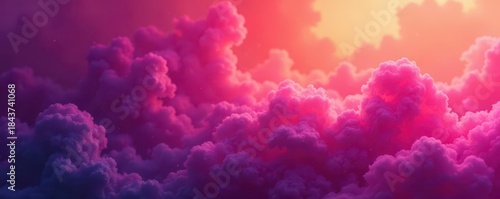 Dreamy pink, purple, orange gradient Retro abstract texture , gradient, vibrant gradient background